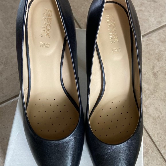 Geox Faviola Pumps black nappa leather NEW in box - Picture 3 of 7